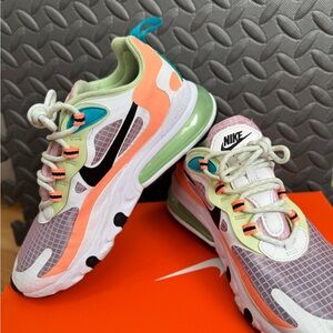 Nike Women's Sneakers - White, Coral, Mint, Black